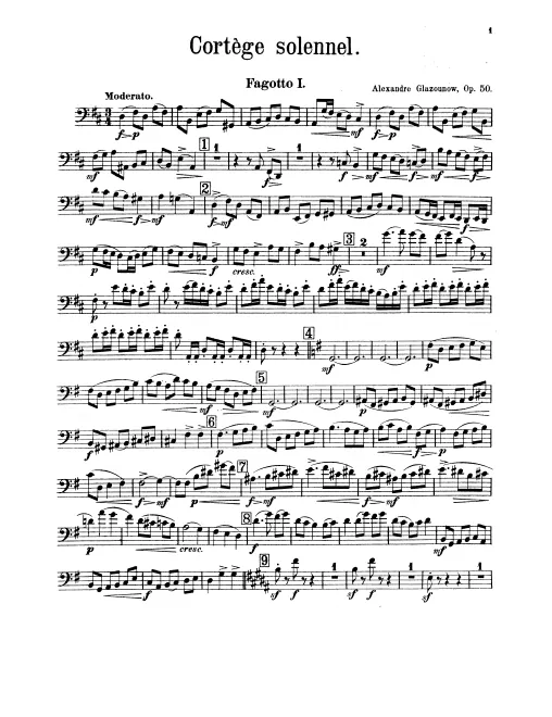 Bassoon 1, 2