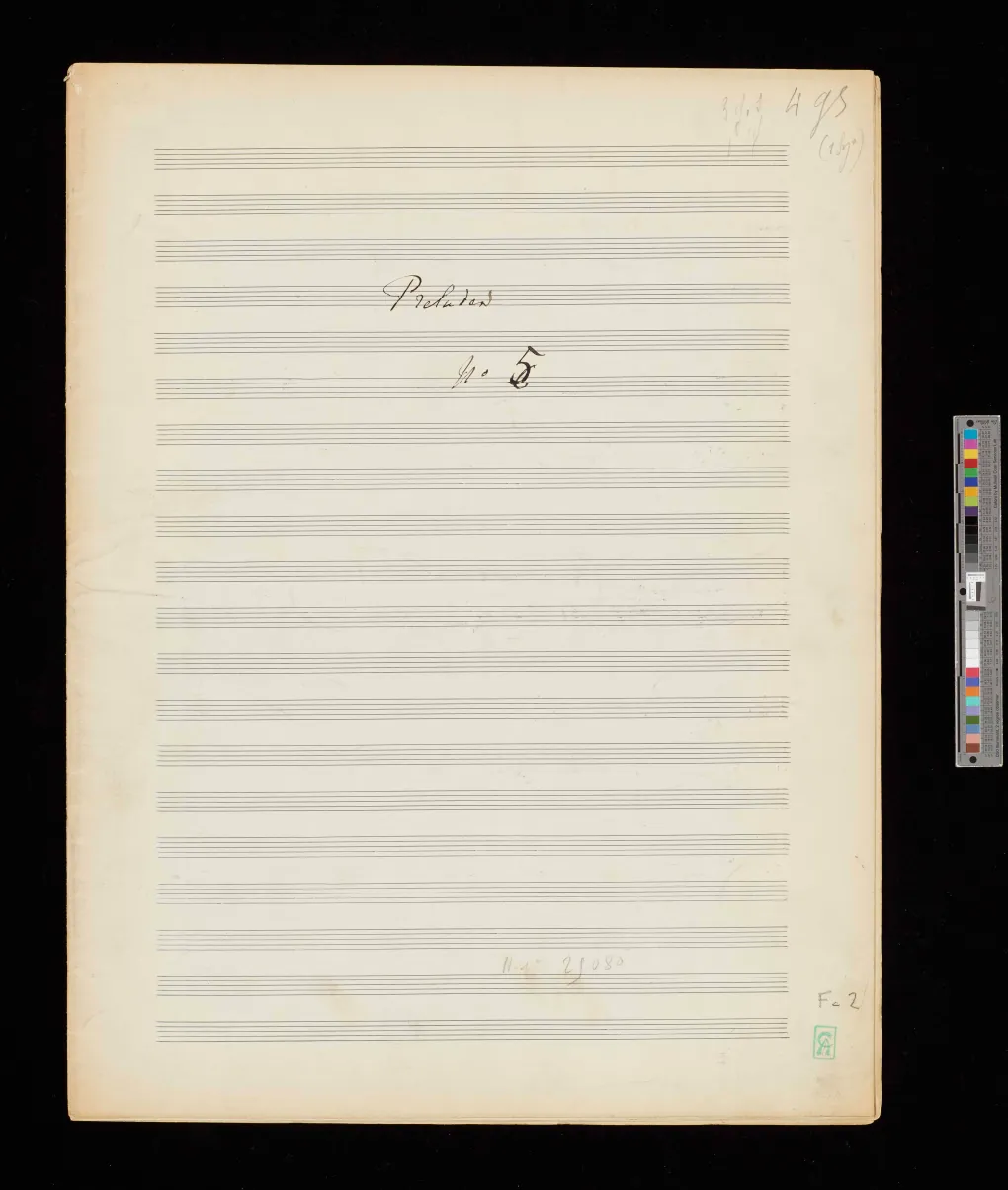 5. Prélude in D minor