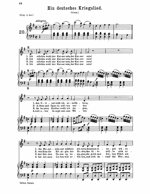 Complete Score (low voice, G major)