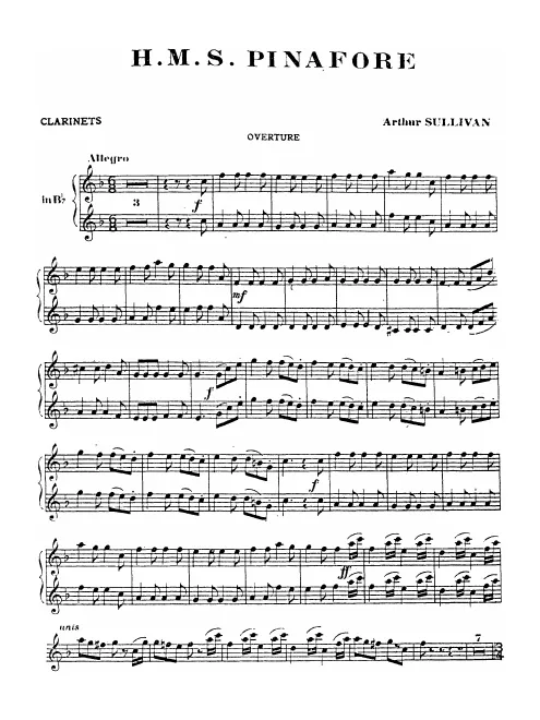 Clarinet 1/2 (B♭/A)