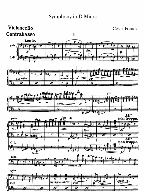 Cellos/Basses