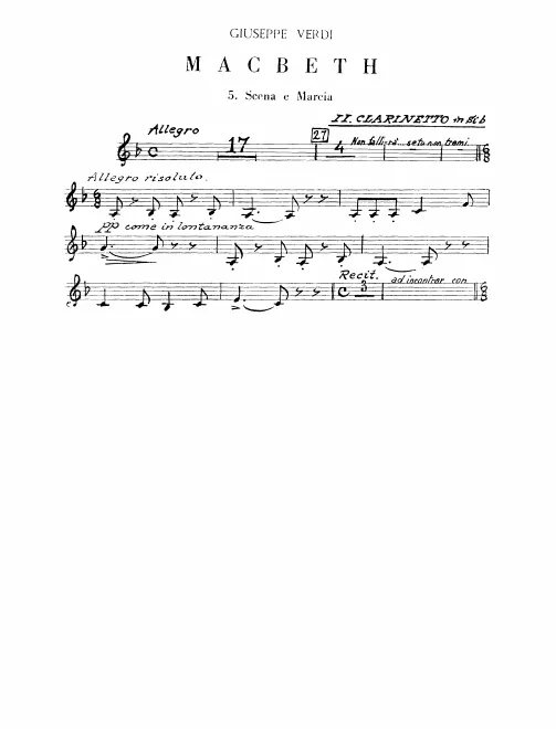 Clarinet 2 (B♭)