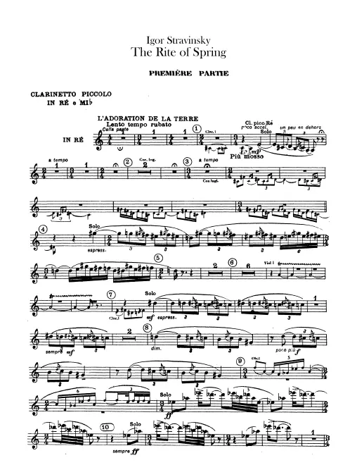 Piccolo Clarinet (D/E♭)