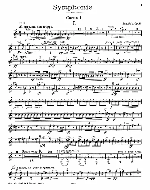 Horn 1, 2, 3, 4 (E/F)