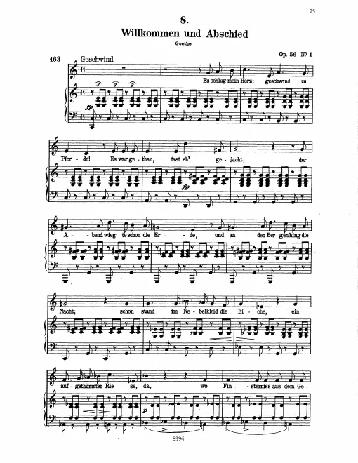 Complete Score (Original / High Voice, C major)