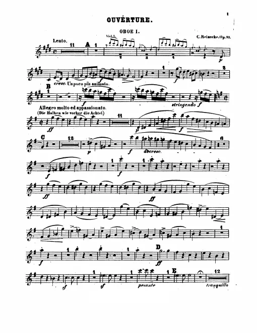 Oboe 1, 2