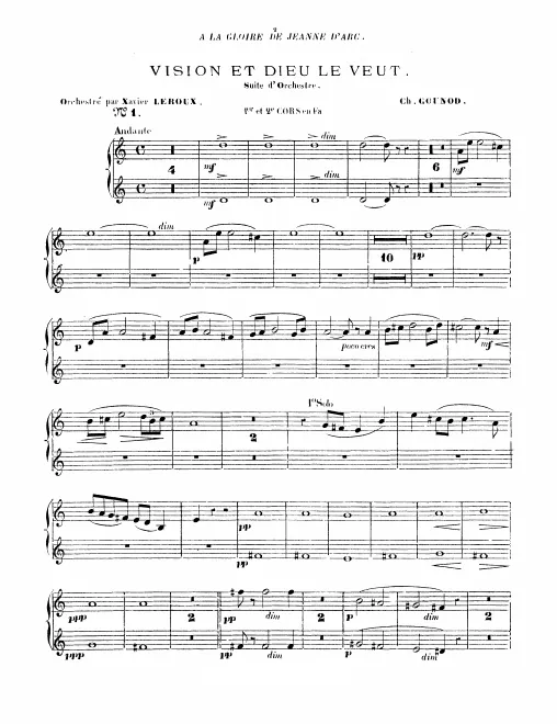 Horn 1/2, 3/4 (F)