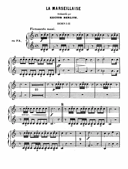 Horn 1/2, 3/4 (F, B♭)