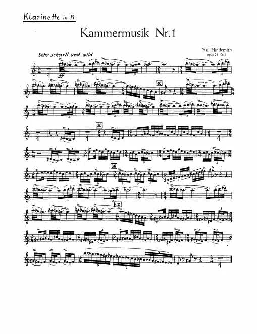 Clarinet (B♭)