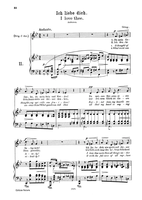 Complete Score (transposed down to B♭ major)