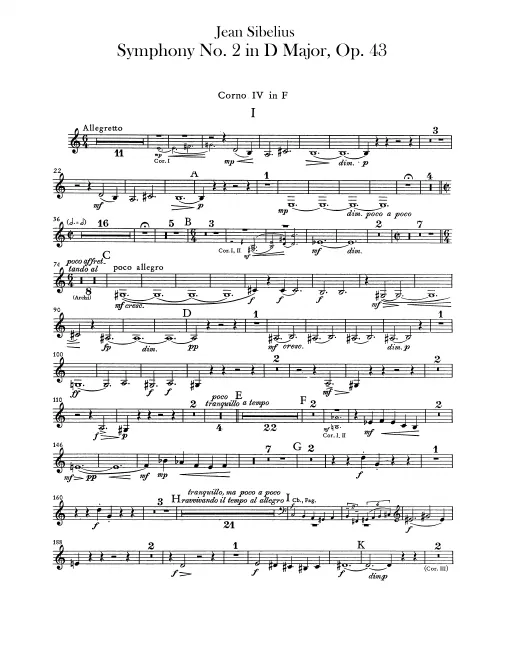 Horn 4 (F)