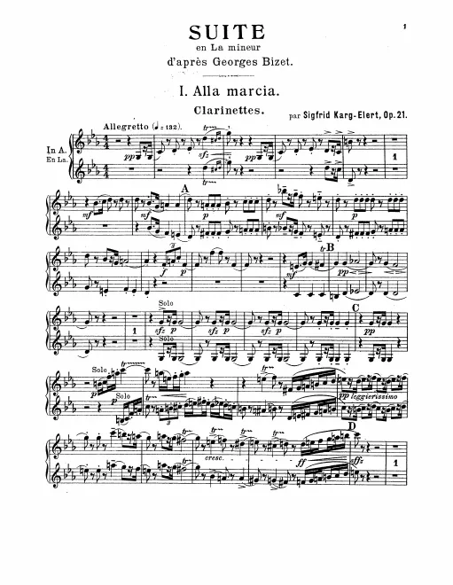Clarinet 1/2 (A/B♭)