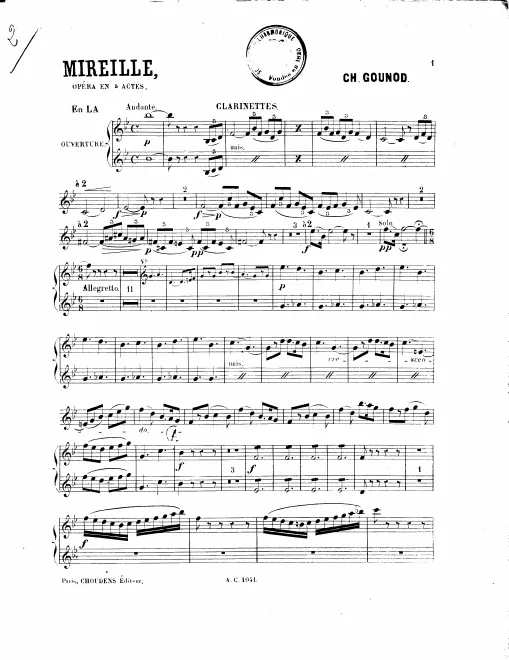 Clarinet 1/2 (A)