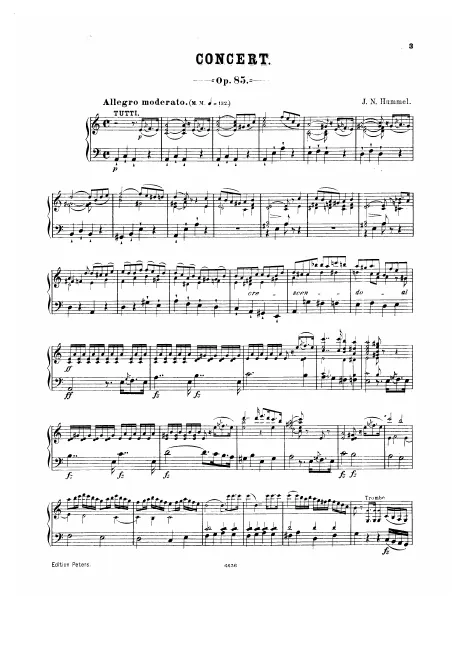 Piano solo