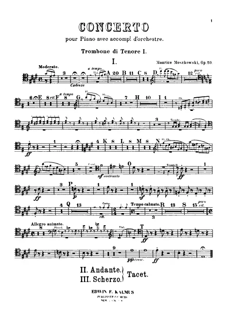 Trombone 1, 2 (Tenor), 3 (Bass)