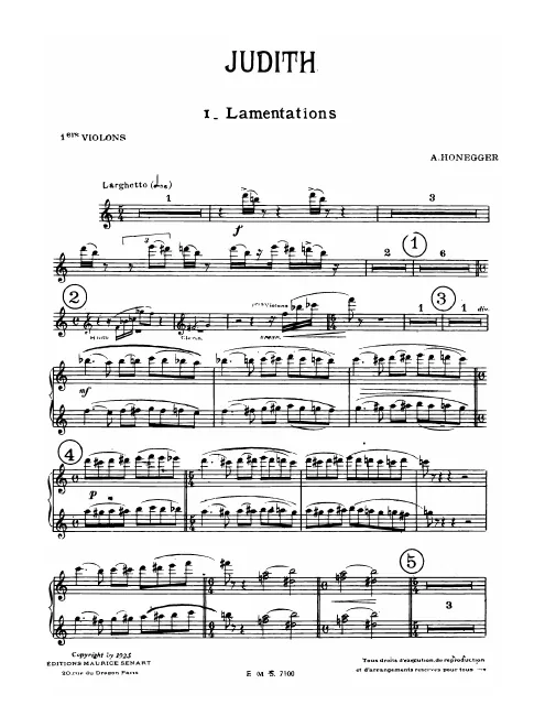 Violins I