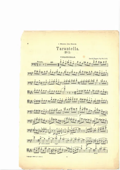 Cello Part