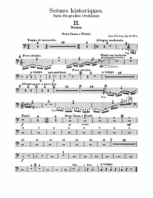 Bass Drum/Cymbals, Triangle/Snare Drum/Castanets