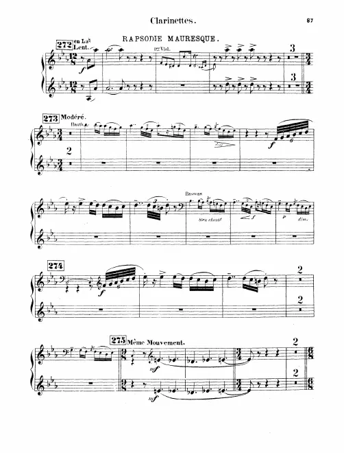Clarinet 1/2 (A)