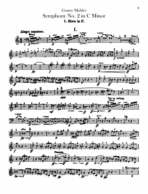 Horn 1 (F)