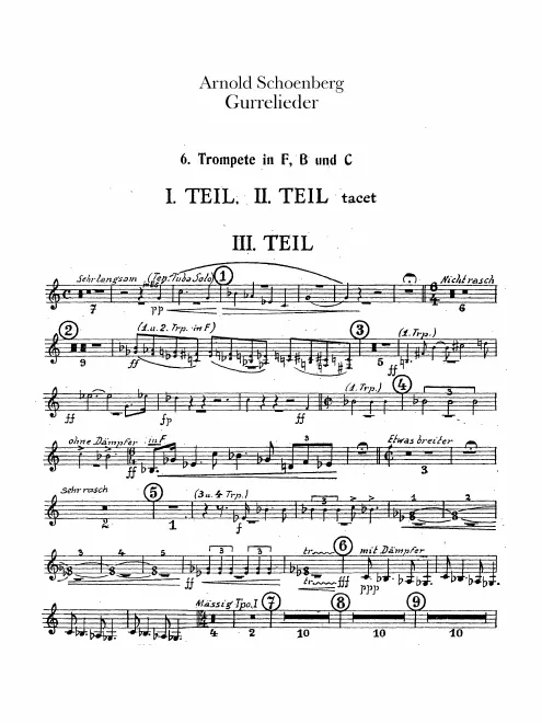 Trumpet 6 (F/B/C)