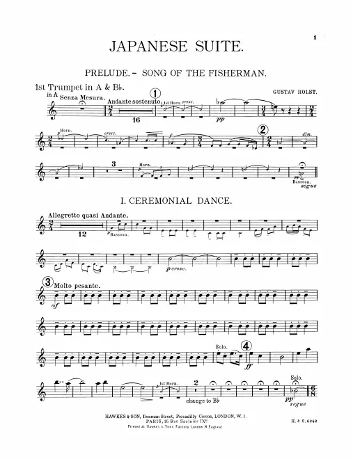 Trumpet 1 (A, B♭)