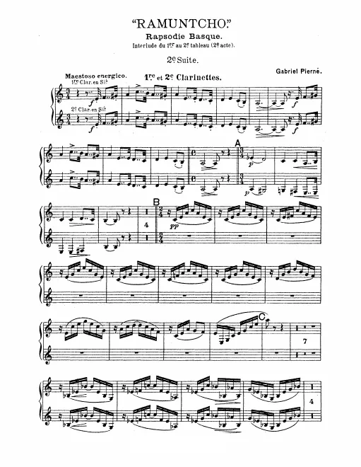 Clarinet 1/2 (B♭)