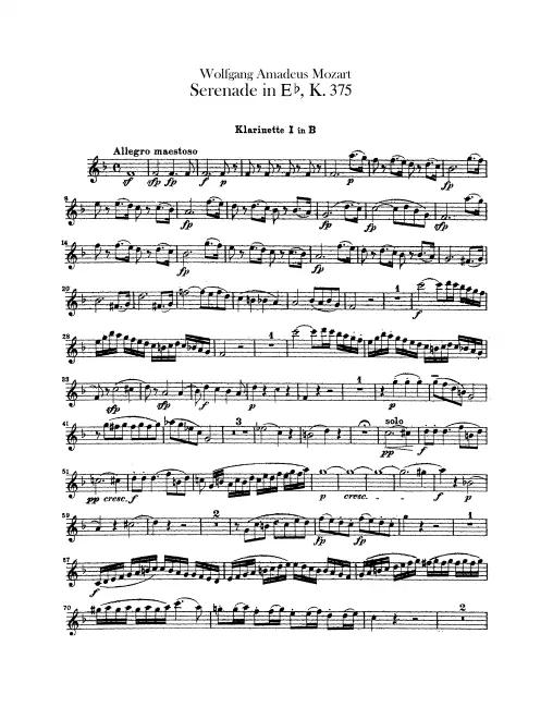 Clarinet 1, 2 (B♭)