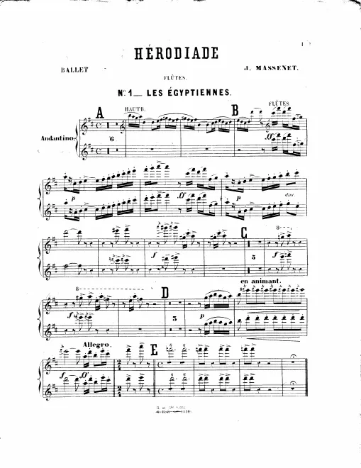 Flute 1/2, Piccolo