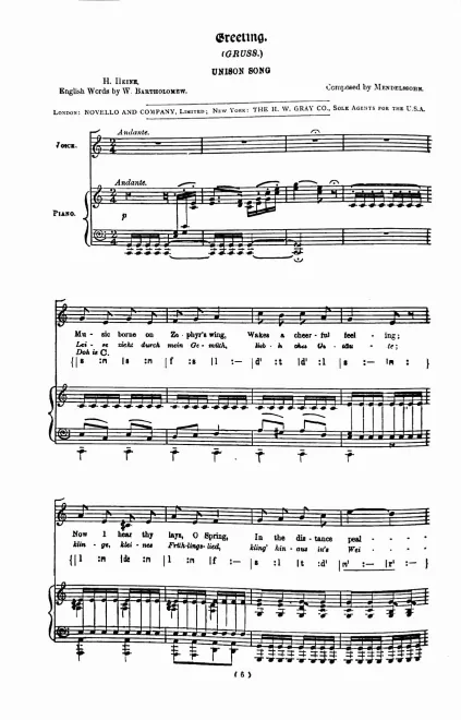 Complete Score (Medium Voice, transposed to C major)