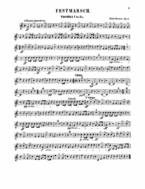 Trumpet 1, 2 (E♭)