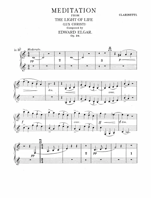 Clarinet 1/2 (B♭)