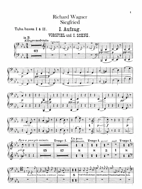 Wagner Tuba 3/4 (B♭/C)