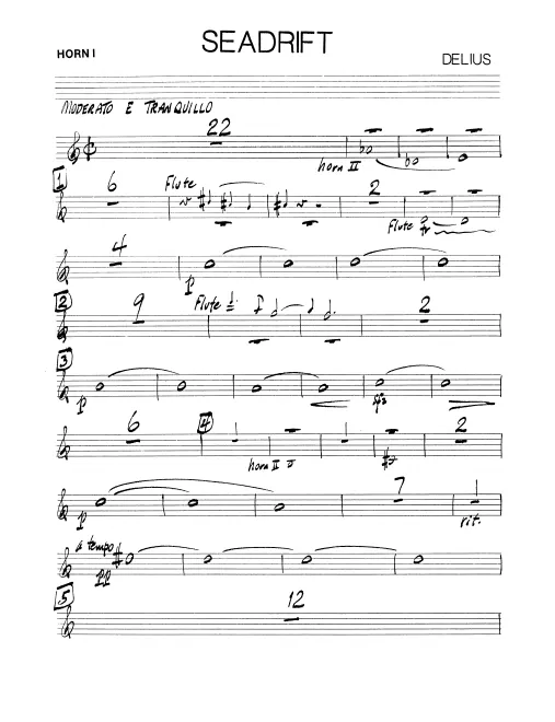 Horn 1, 2, 3, 4, 5, 6 (F)