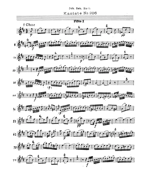 Flute 1, 2, 3
