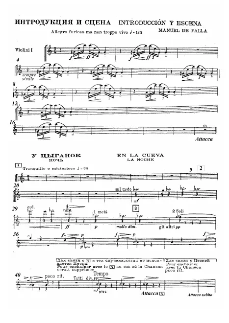 Violins I