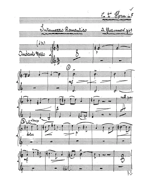 Horn 1/2 (F)
