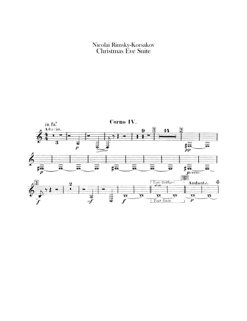 Horn 4 (F)