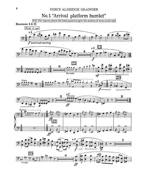 Bassoon 1/2, Contrabassoon