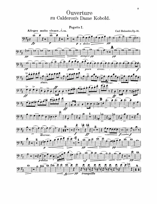 Bassoon 1, 2
