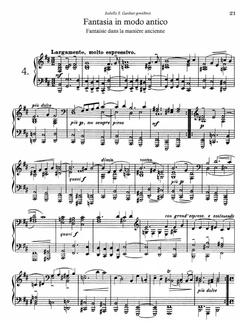4. Fantasia in modo antico