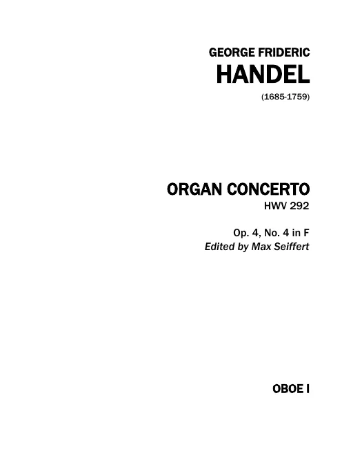 Oboe 1, 2