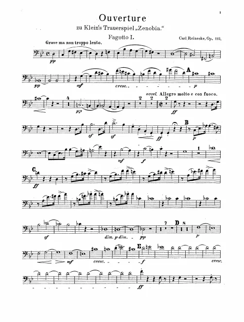 Bassoon 1, 2