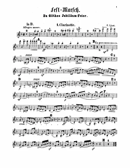 Clarinet 1, 2 (B♭)
