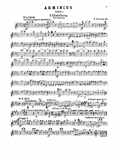 Oboe 1, 2