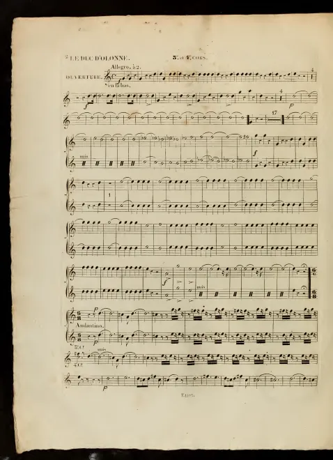 Horn 3/4 (various keys)