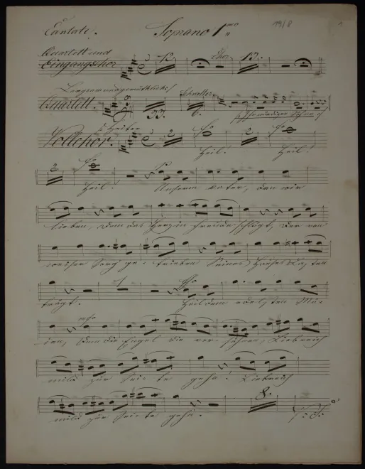 Complete Vocal/Choral Parts