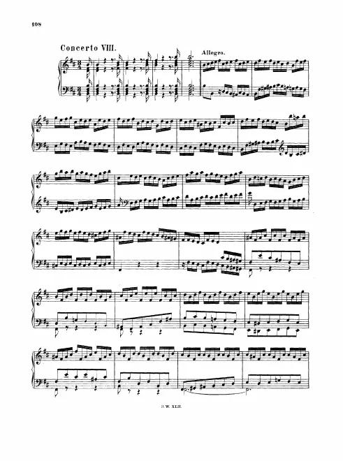 8. Concerto in B minor, BWV 979