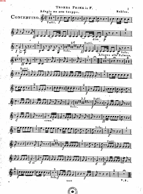 Trumpet 1, 2 (F)