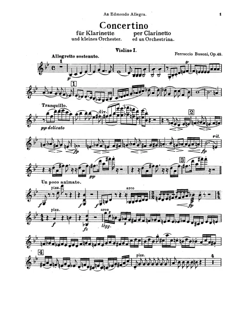 Violins I